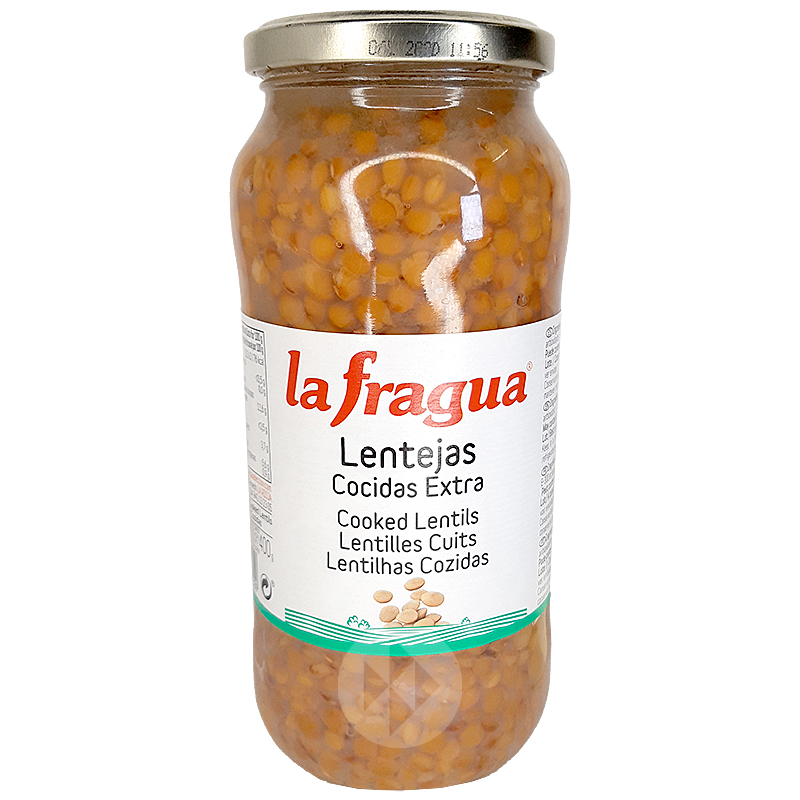 Lentejas cocidas 