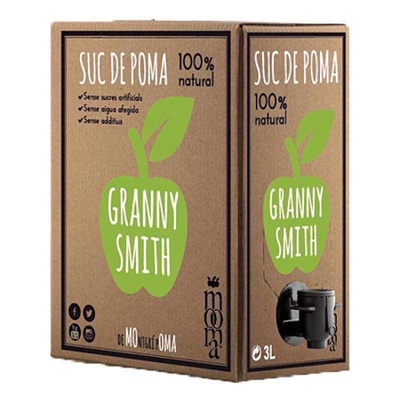 Suc de poma Granny Smith 100% natural