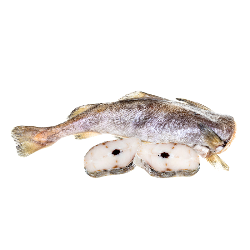 Bacalao Salvaje sin cabeza rodaja