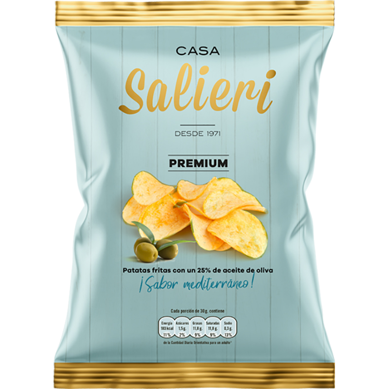 Patatas chips churrería