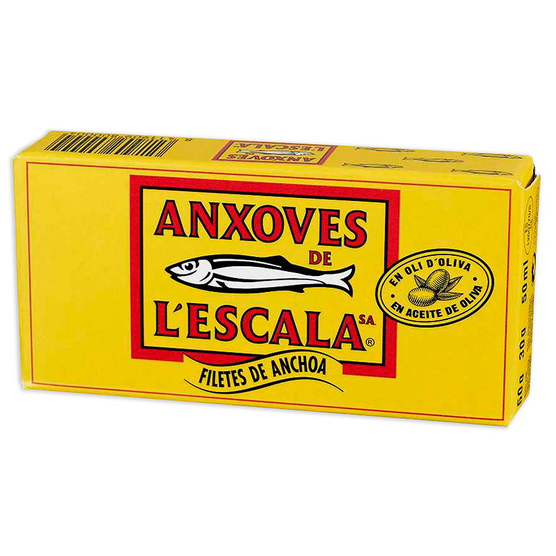 ANCHOA FIL. ACEITE OLIVA 25/50g.  (ANX.ESC)