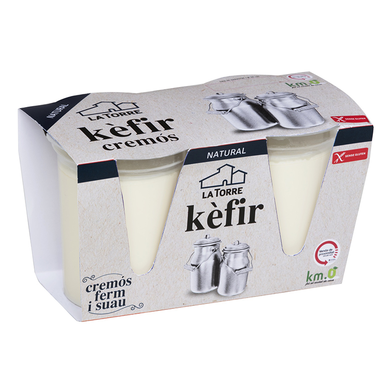 Kéfir cremoso natural ECO