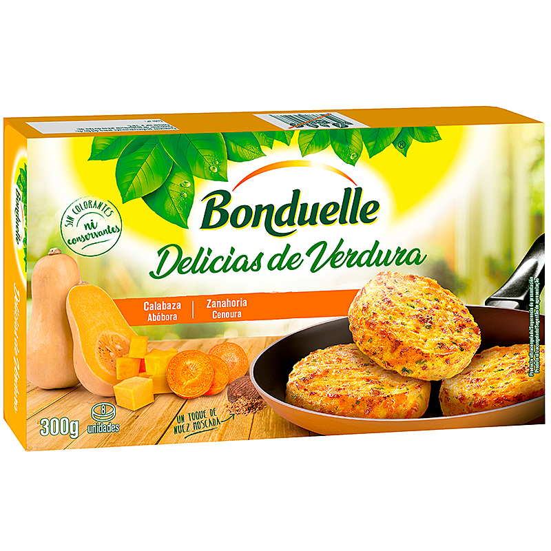 Delicias de verdura con calabaza 