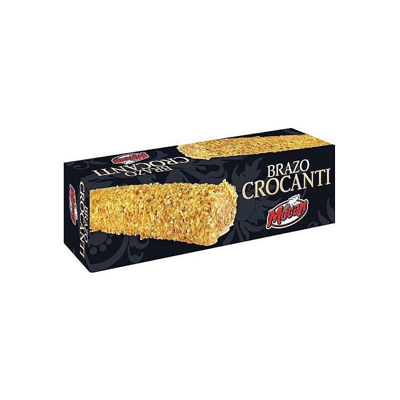 Tarta brazo de crocanti 