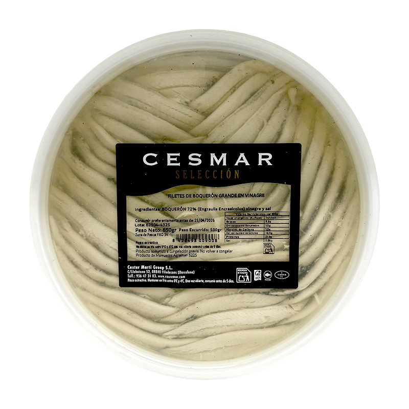 SEITÓ FILET VINAGRE 6/500g Escurrit