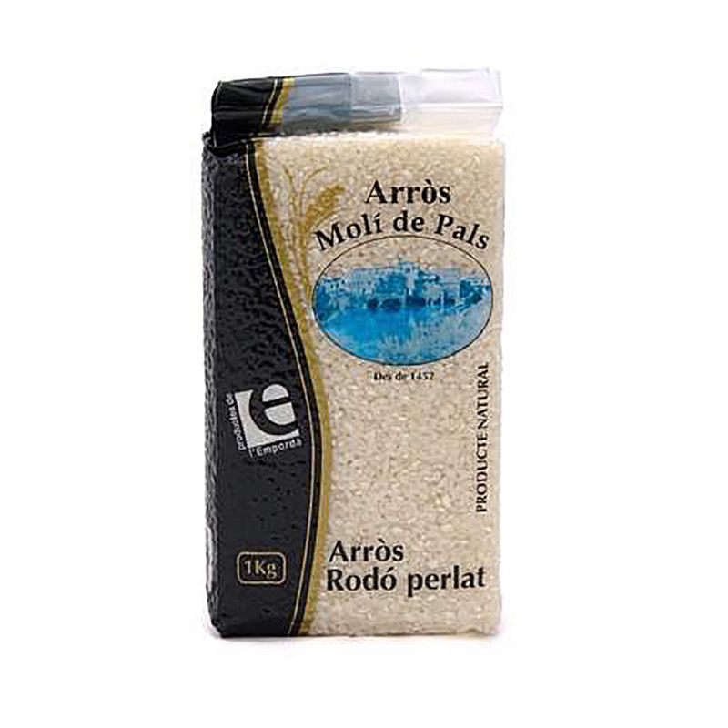 Arroz redondo perlado de Pals