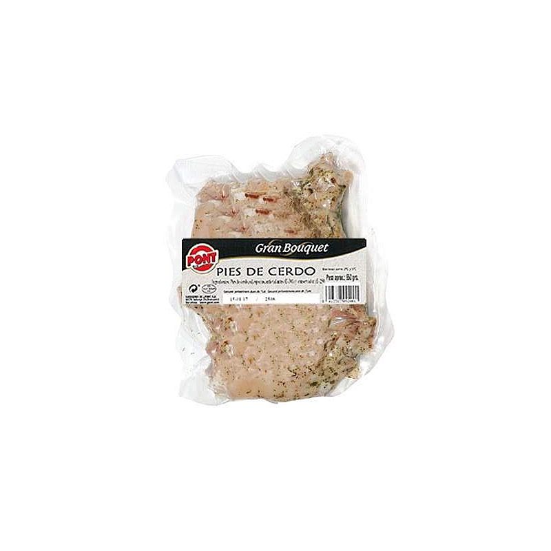 Peus de porc cuits