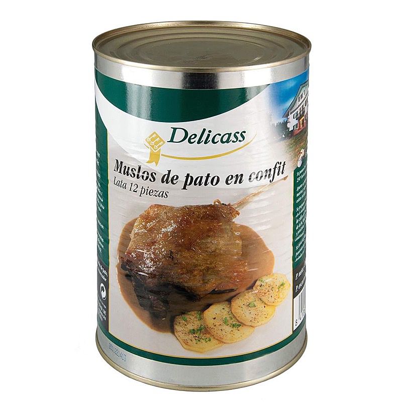 Muslos de pato al confit