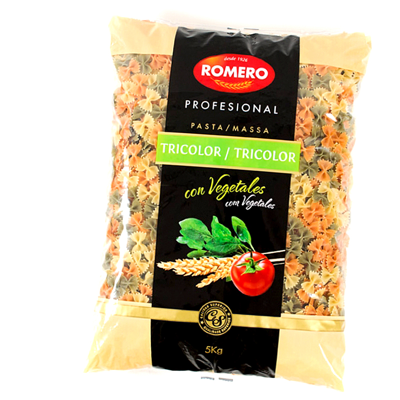 Pasta llacets amb vegetals