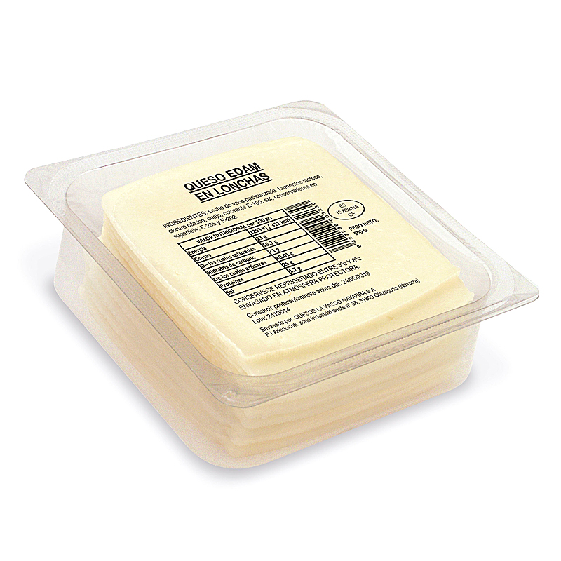 Queso Edam lonchas