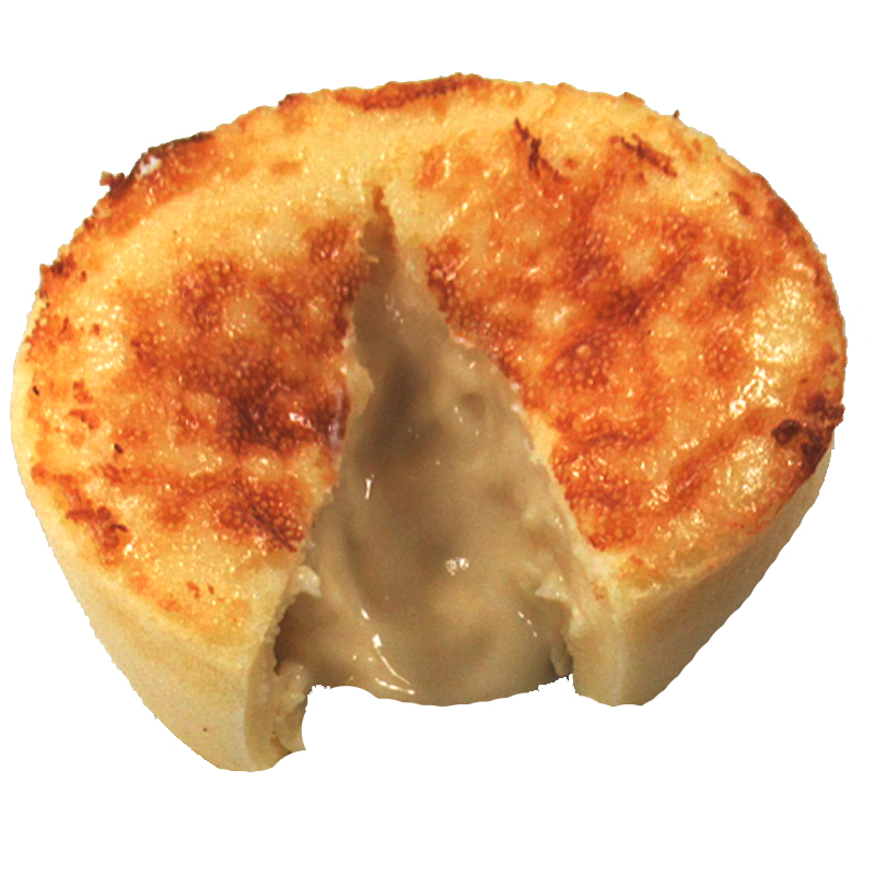 Pastel de queso coulant individual