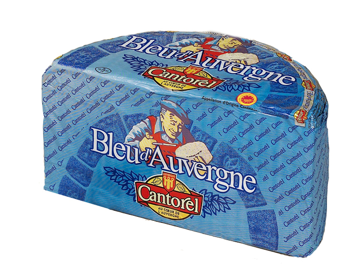 Formatge blau Bleu d'Auvergne 
