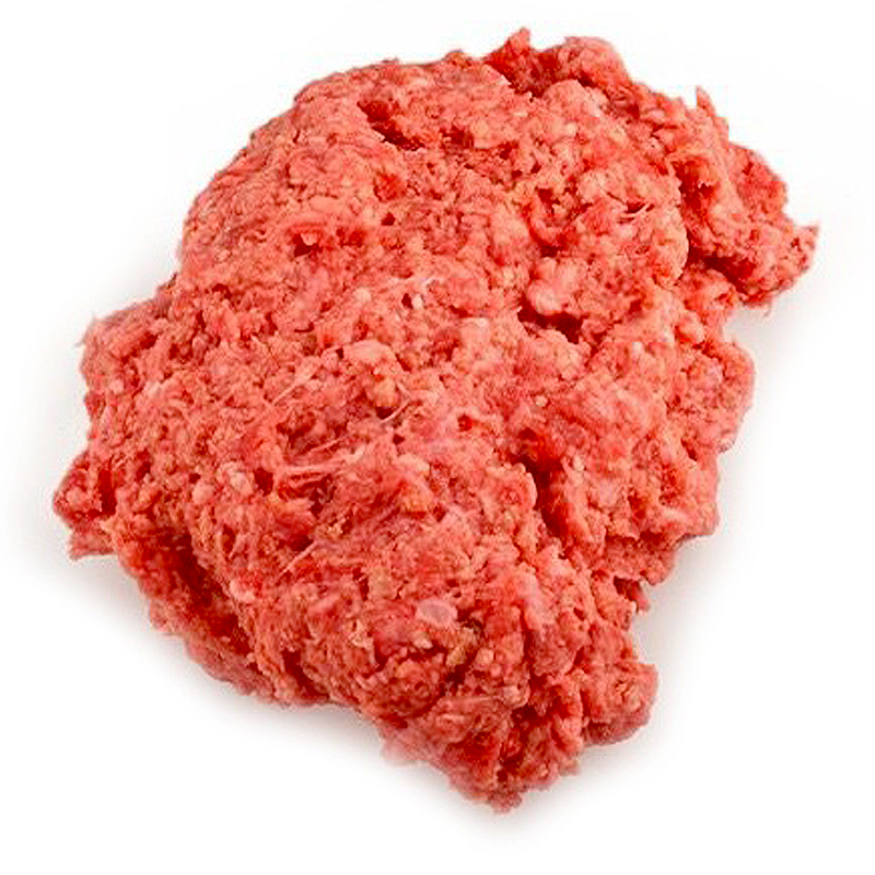 Carne picada masa de vacuno