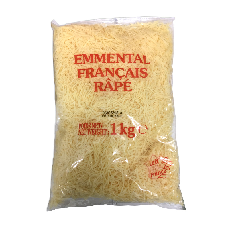 Queso Emmental rallado
