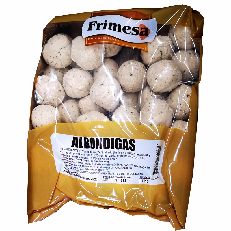 Mandonguilles pollastre