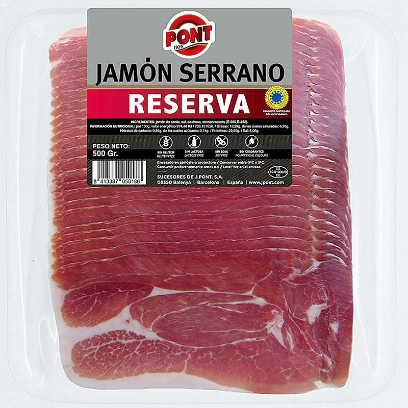 Pernil serrano reserva llescat