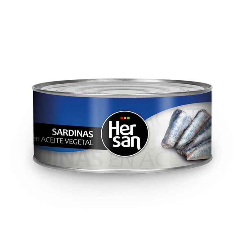 Sardinas en ac. girasol Marruecos 20/25