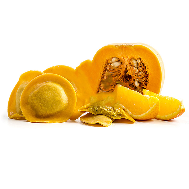 Capelli naranja y calabaza gourmet