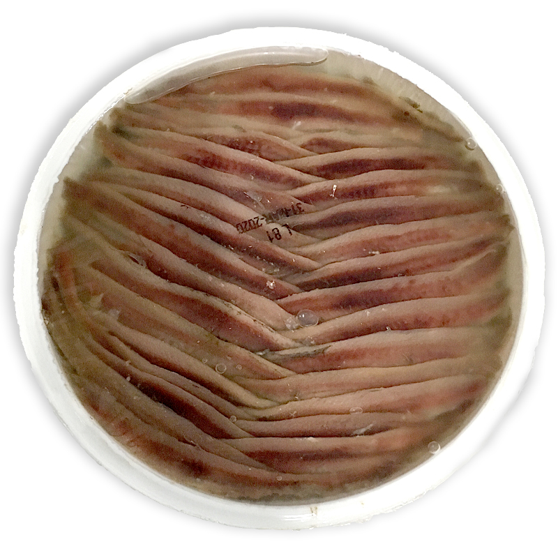 ANCHOA FIL.ACEITE GIRASOL (EL MASTIL) 6/650 TARRINA DE 100u