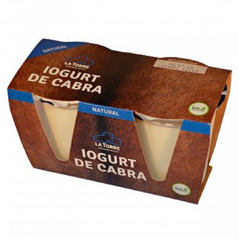 Yogur natural de cabra